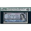 Image 1 : Bank of Canada 1954 $5 Devil's Face Asterisk BC-31bA PMG Unc 62 EPQ