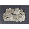 Image 1 : USA - Lot of 60 Mercury Dimes, Circulated.