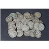 Image 1 : USA - Lot of 33 Walking Liberty Half Dollars, Mostly Different, from 1918
