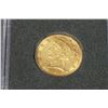 Image 1 : USA 1881 $5 Gold Coin Half Eagle FF