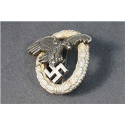 Germany WWII Luftwaffe Observer Badge 2 Domed Rivets EF