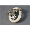 Image 1 : Germany WWII Luftwaffe Observer Badge 2 Domed Rivets EF