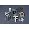 Image 1 : Germany - WWI - WWII Lot of 8 pieces Medals, badges See Description.