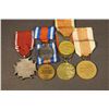 Image 2 : Poland - Lot of 6 Medals with Ribbons WWII and up…
