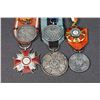 Image 1 : Poland - WWII and up 6 Pieces all with Ribbons incl. Cross of Merit PRL