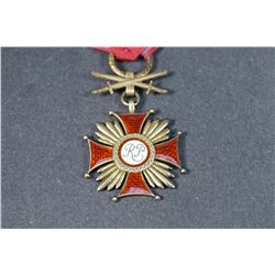 Poland - Cross of Merit 1923 I Class - w/ Swords