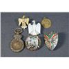 Image 1 : France and Poland Medals, Badges, 6 Pieces. Interesting lot. Take a look !