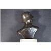 Image 2 : Germany - Bronzed Bust of Soldier in WWI Period Helmet on White Base