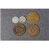 Image 2 : ARGENTINA - 1854 to 1957 Five coins