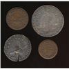 Image 1 : BOLIVIA - Four Interesting Coins 1830 - 1951