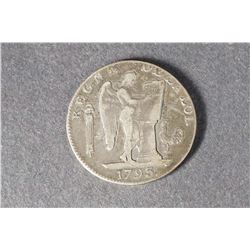 FRANCE - 1793 L'An II B 6 Livres F+