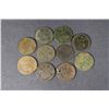 Image 2 : GREAT BRITAIN - Lot of 10 Halfpennies 1700-1775