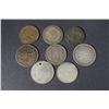 Image 1 : GREAT BRITAIN - Lot of 8 silver coins 1812-1846 3 /- + Half Crowns