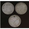 Image 2 : MEXICO - Lot of Three 8 Reales 1819-21-22
