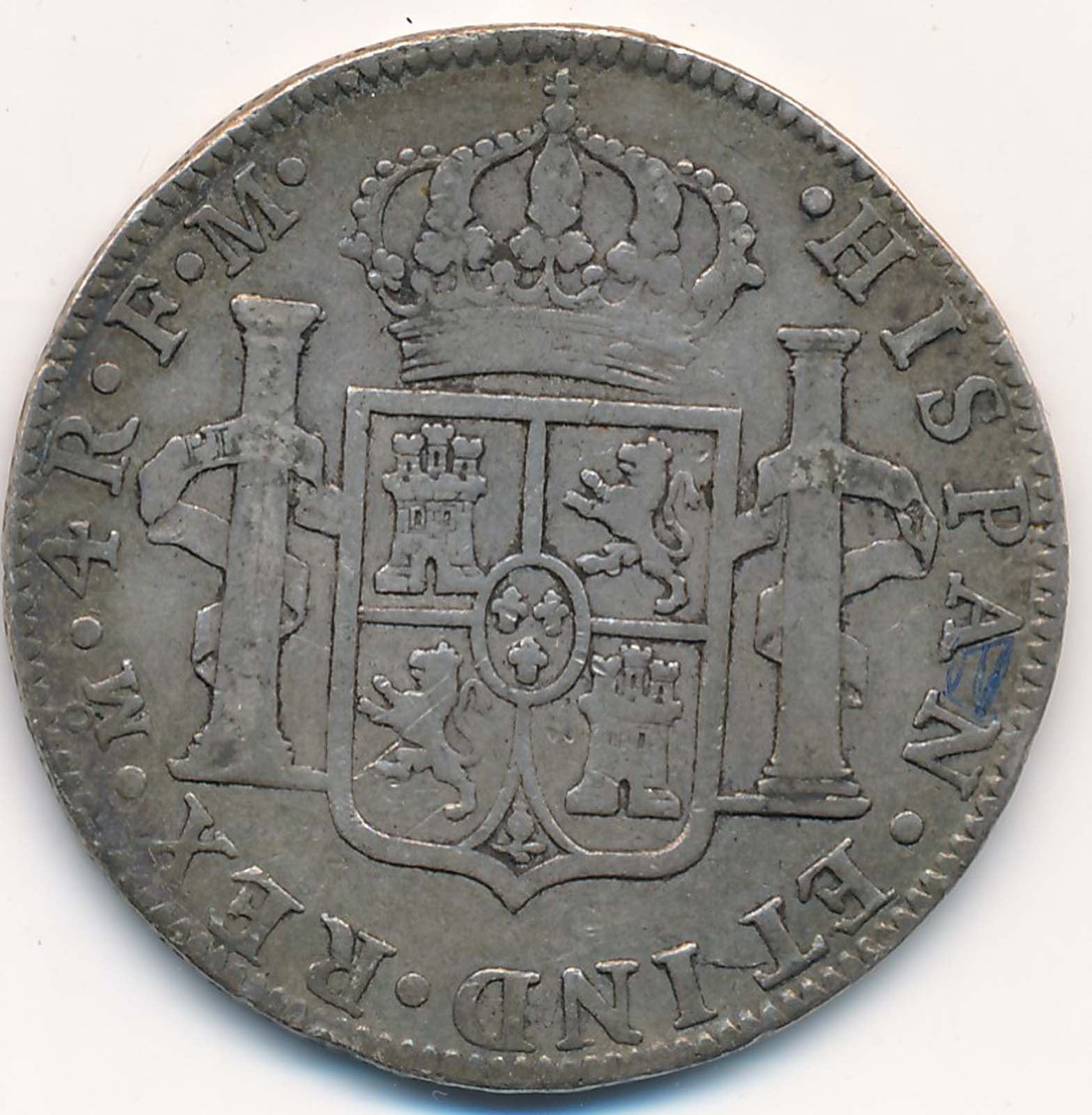 MEXICO 1786 4 Reales VF