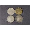 Image 1 : MEXICO - Lot of Four 2 Reales 1785-1821-30-45