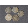 Image 1 : MEXICO - Lot of Five 1/2 Reales 1753-1821