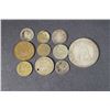 Image 2 : PERU - Lot of 10 mixed coins, 1830-1945 To Note : 1833 8 Reales in VF+