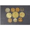 Image 2 : SOUTH AFRICA - Lot of 10 pieces Copper and Silver (11.2 Gr.) 1896 - 1963