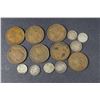 Image 1 : STRAITS SETTLEMENTS - Lot of 14 coins 1845-1910, Inc. Silver