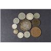 Image 1 : VENEZUELA - Lot of 11 coins 1852-1960 Inc. 34.7 grams of silver