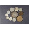 Image 2 : VENEZUELA - Lot of 11 coins 1852-1960 Inc. 34.7 grams of silver