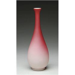 SATIN GLASS VASE