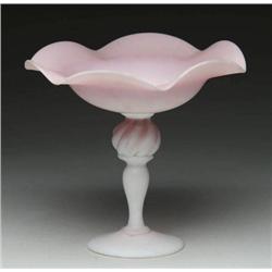 GUNDERSEN PEACH BLOW TAZZA
