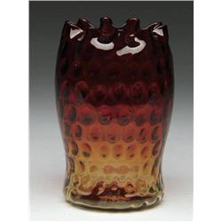 AMBERINA CELERY VASE