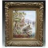 Image 1 : LARGE PORCELAIN PLAQUE