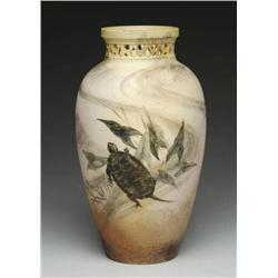 EARLY ROOKWOOD POTTERY TURTLE VASE