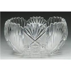 CUT GLASS BOWL