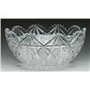 Image 1 : CUT GLASS PUNCHBOWL