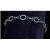 Image 1 : DIAMOND AND SAPPHIRE BRACELET