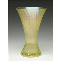 IRIDESCENT ART GLASS VASE