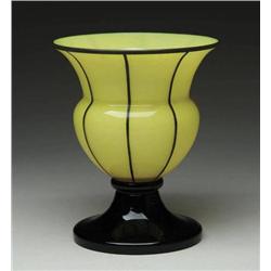 CZECHOSLOVAKIAN ART GLASS VASE