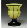 Image 1 : CZECHOSLOVAKIAN ART GLASS VASE