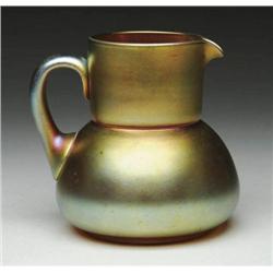 STEUBEN AURENE PITCHER