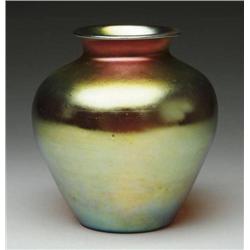 STEUBEN GOLD AURENE VASE