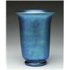 Image 1 : LARGE SIGNED STEUBEN BLUE VASE