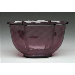 STEUBEN AMETHYST VASE