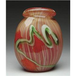 CONTEMPORARY ART GLASS VASE