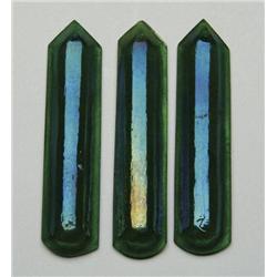 ELEVEN ART GLASS PRISMS