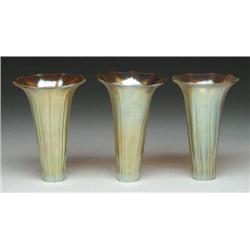 THREE CONTEMPORARY LILY SHADES