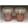 Image 1 : PAIR OF EUROPEAN ART GLASS SHADES