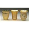 Image 1 : THREE LUSTRE ART SHADES