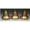 Image 1 : THREE AMERICAN ART GLASS SHADES