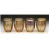 Image 1 : FOUR GOLD TULIP SHADES