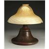 Image 1 : TIFFANY DAMASCENE TABLE LAMP