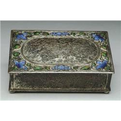 TIFFANY ENAMELED BOX